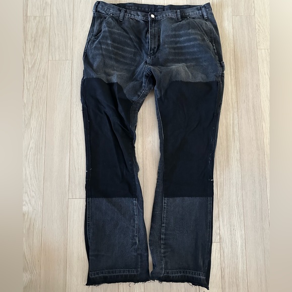 MNML black carpenter jeans - Picture 1 of 7